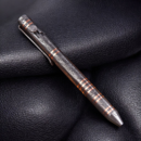 Hand-Forged Damascus Steel & Copper Bolt Action Pen