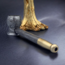 Handmade Damascus Steel Smoke Pipe Custom Tobacco Pipe