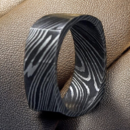 The Forge Hand-Forged Damascus Steel Ring
